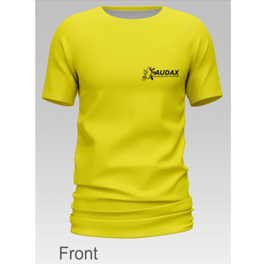 AudaxPH Dri-Fit Shirt - Signage Design on Yellow
