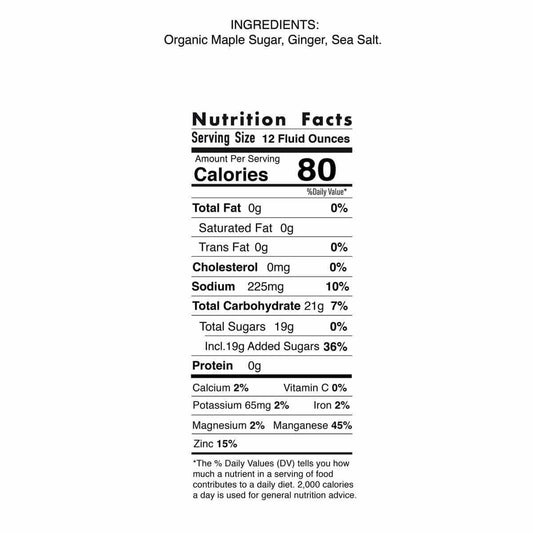 UnTapped - Mapleaid Drink Mix - Single Serve - Ginger