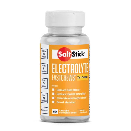 SaltStick - FastChews - Tart Orange- 60 Tablets Bottle