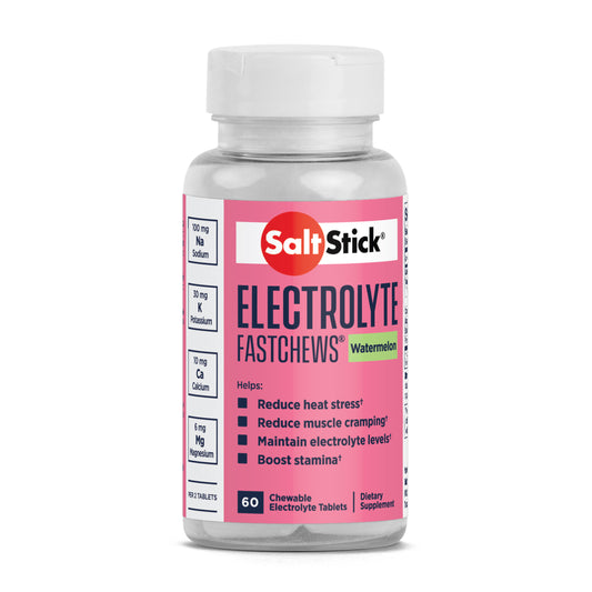 SaltStick - FastChews - Watermelon - 60 Tablets Bottle