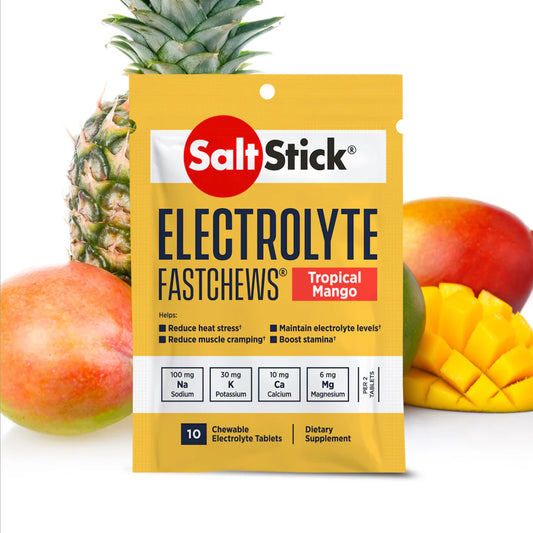 SaltStick - FastChews - Tropical Mango - 10 Tablets Packet