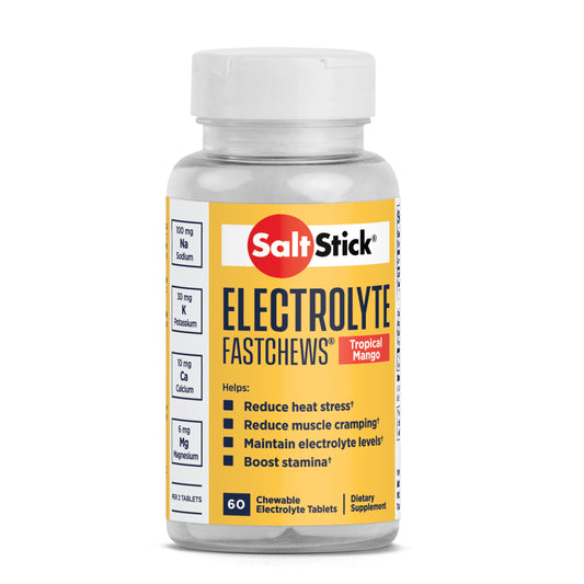 SaltStick - FastChews - Tropical Mango - 60 Tablets Bottle