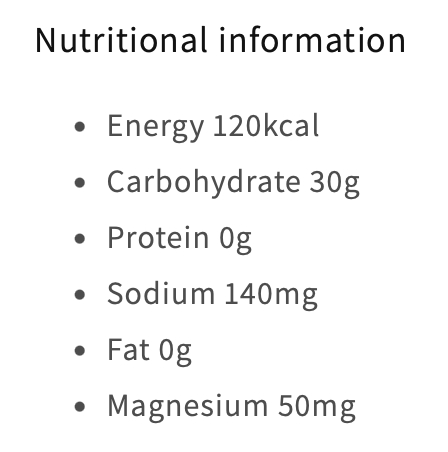 Mag-On Energy Gel /Ume Flavour