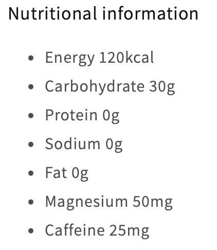 Mag-On Caffeinated Energy Gel - Pink Grapefruit