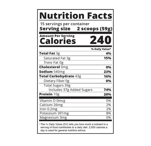 Tailwind Nutrition - Salted Caramel Mix - 15-Serving Bag