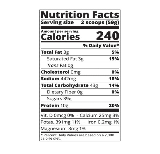 Tailwind Nutrition - Vanilla Recovery Mix - 15-Serving Bag