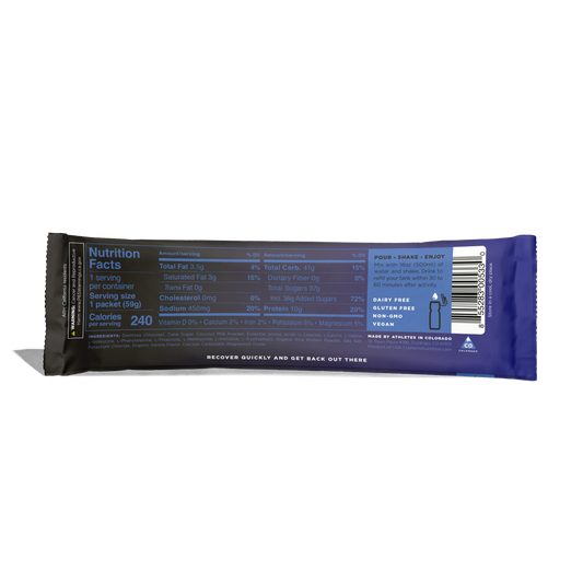 Tailwind Nutrition - Vanilla Recovery Mix - Single-Serving Stick Pack