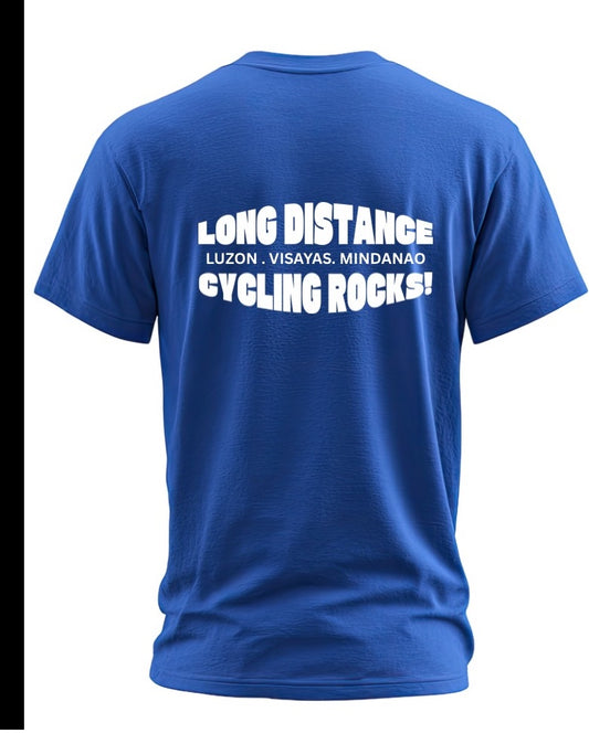 AudaxPH Dri-Fit Shirt - Logo on Blue