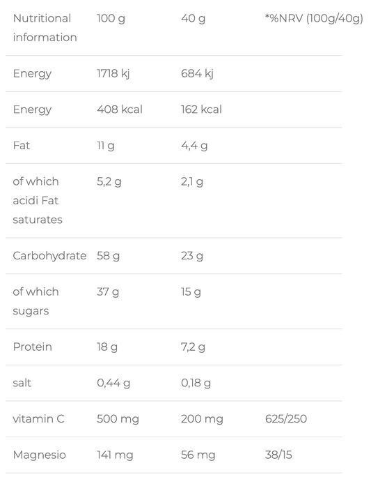 Enervit Power Crunchy Choco Drops Energy Bar