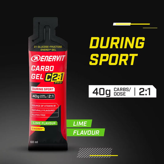 Enervit C2:1 Carbo Gel 60ml Lime